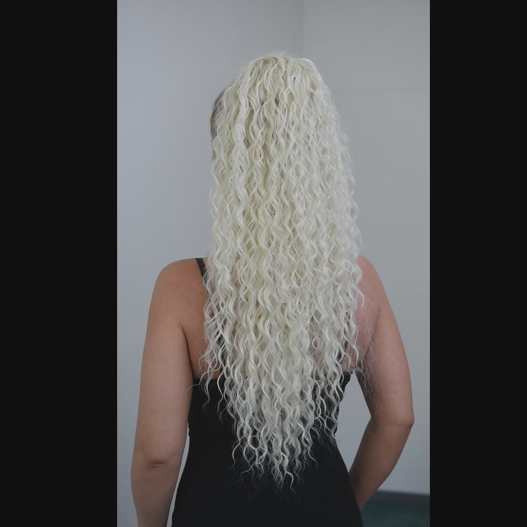 Platinum,afro, rep na mrezicu, 80cm, video